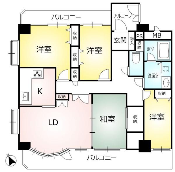 ライオンズマンション徳川