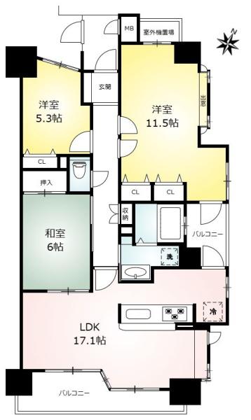 茶屋ヶ坂シティハウス