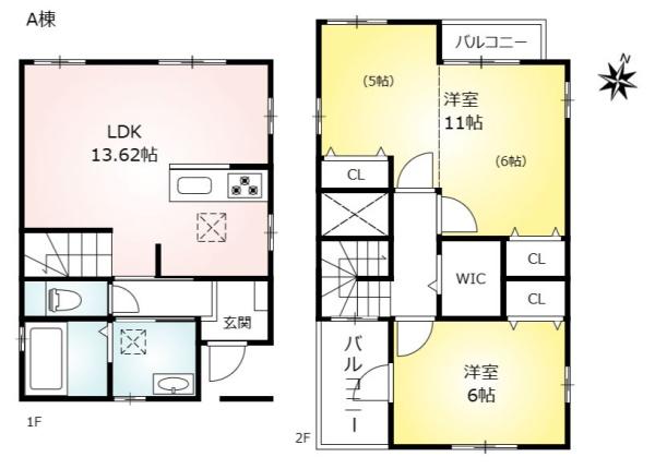 新築戸建　千種区東千種台　全2棟　A棟