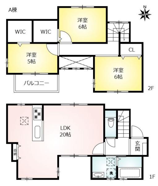 新築戸建　千種区宮根台2丁目　全3棟　A棟
