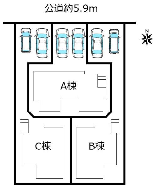 新築戸建　千種区宮根台2丁目　全3棟　B棟