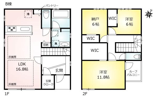 新築戸建　豊明市阿野町　全4棟　B棟