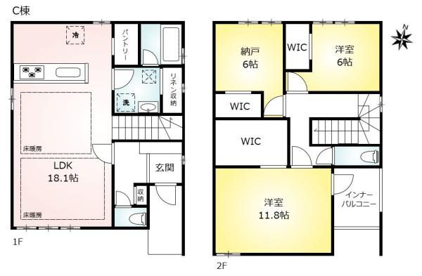 新築戸建　豊明市阿野町　全4棟　C棟
