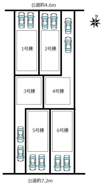 新築戸建　瑞穂区萩山町2丁目　全6棟　2号棟