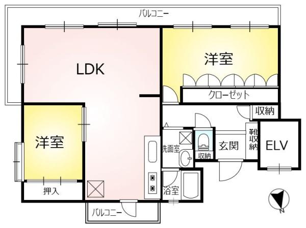 三井農林東山元町ハイツ　Ｂ棟