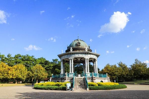 一光ハイツ記念橋(鶴舞公園)