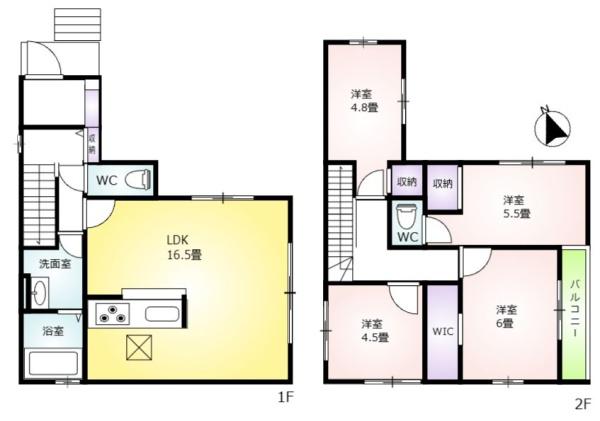 千種区希望ケ丘四丁目　新築戸建　2号棟　全2棟
