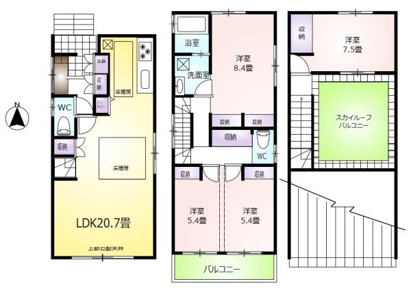 名古屋市瑞穂区石川町３丁目の新築一戸建