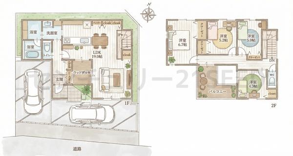 名古屋市瑞穂区井戸田町４丁目の新築一戸建
