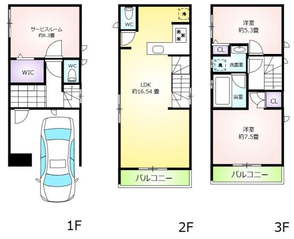名古屋市昭和区駒方町２丁目の中古一戸建