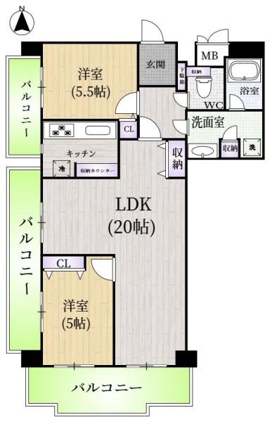 杁中スカイタウンA棟