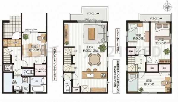 名古屋市瑞穂区本願寺町１丁目の新築一戸建