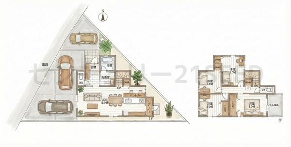 名古屋市瑞穂区井戸田町４丁目の新築一戸建