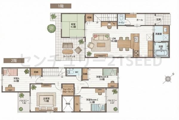 名古屋市天白区鴻の巣２丁目の新築一戸建