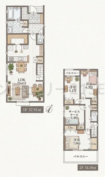 名古屋市熱田区白鳥１丁目の新築一戸建