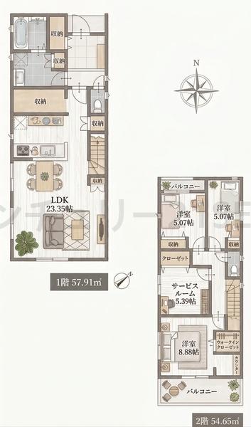 名古屋市熱田区白鳥１丁目の新築一戸建