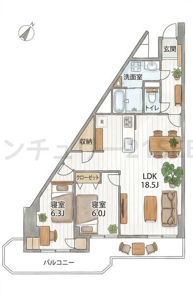 ソミュール桜が丘Ａ棟