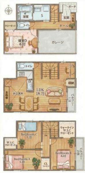中古　西区新福寺町1丁目　1号棟　2期
