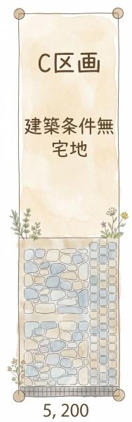 土地　瑞穂区萩山町2丁目　C区画