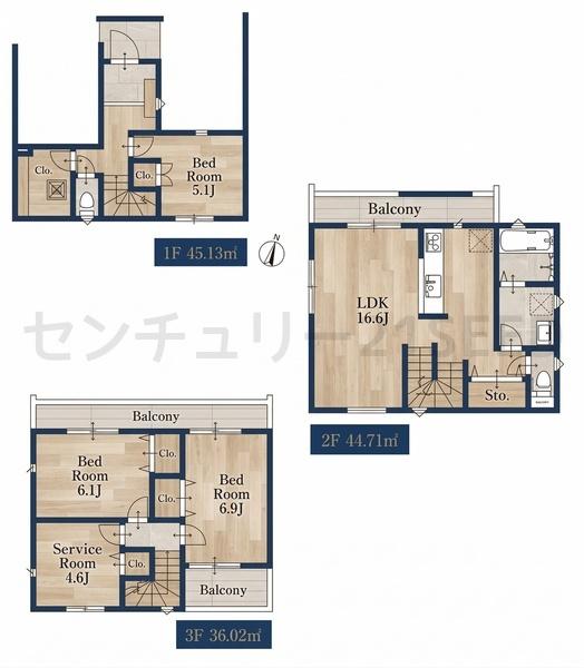 名古屋市熱田区旗屋２丁目の新築一戸建