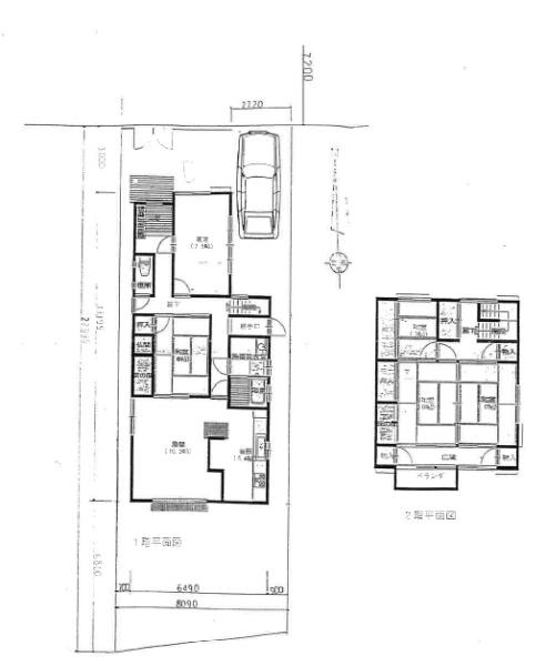 北区福徳町六丁目　中古戸建