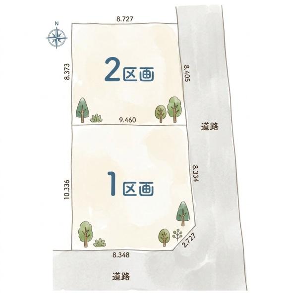 中村区岩塚町三丁目土地 1区画