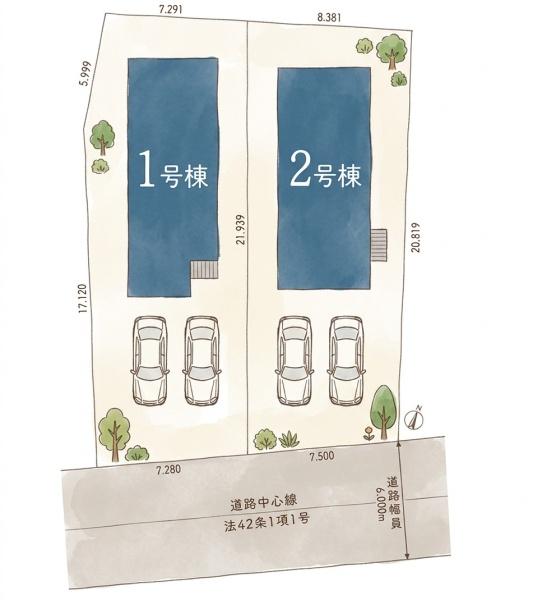 千種区霞ヶ丘一丁目　新築戸建　2号棟