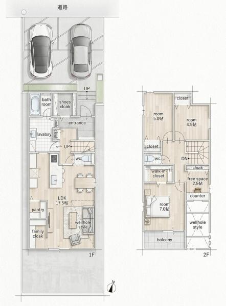 新築戸建　名古屋市瑞穂区白砂町２丁目　1号棟