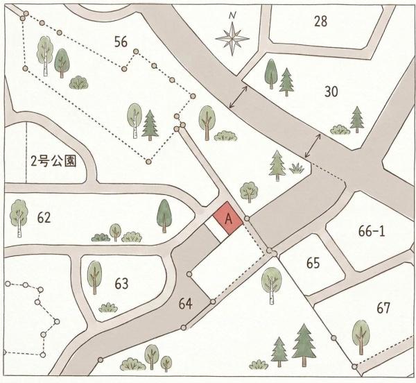 日進市赤池町箕ノ手　土地　A区画