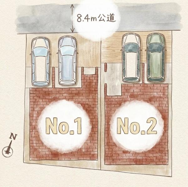 瑞穂区井の元町　新築戸建　2号棟