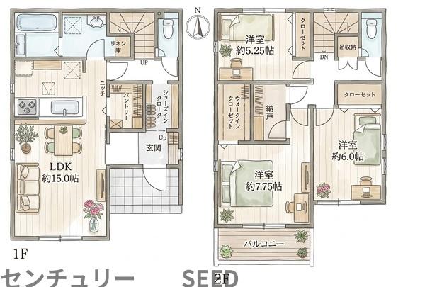 守山区西城一丁目　新築戸建　2号棟