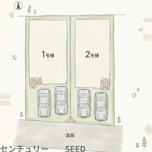 千種区下方町　新築戸建　1号棟