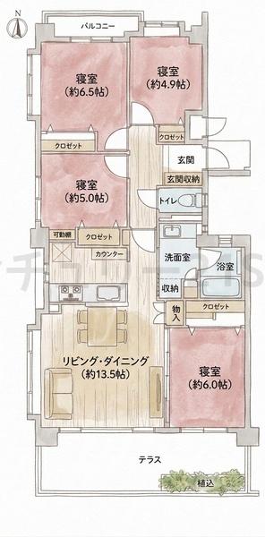 ライオンズガーデンヒルズ富士見台弐番館