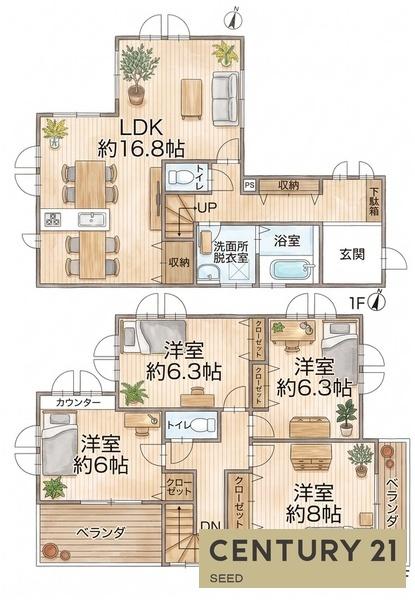名古屋市天白区植田山４丁目の中古一戸建て