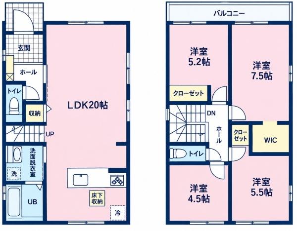 名古屋市中村区日比津町1丁目の新築一戸建