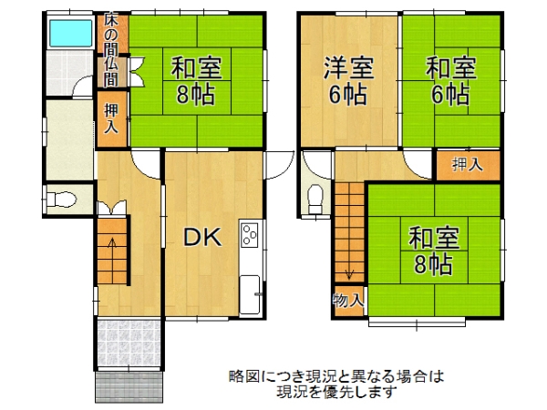 城陽市寺田深谷　中古一戸建て