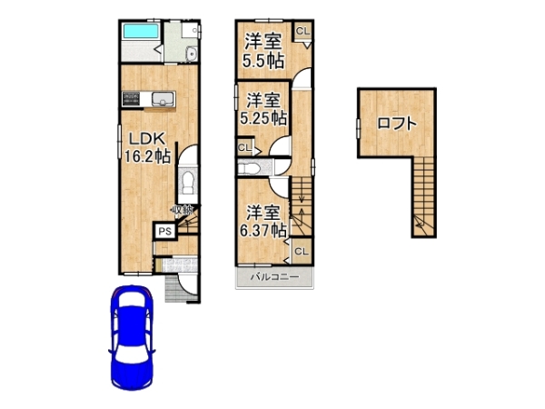 京都市伏見区淀川顔町　新築一戸建て