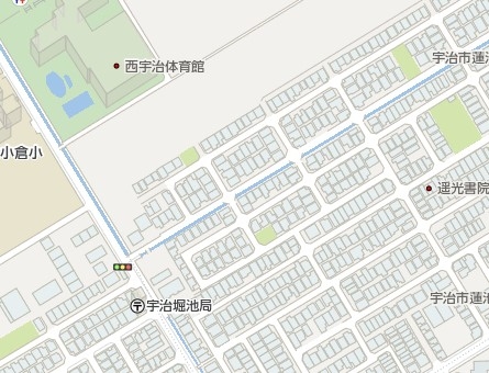 宇治市小倉町蓮池　建築条件無し土地