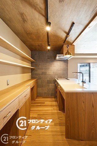 京都市伏見区東大文字町の中古一戸建て(キッチン)