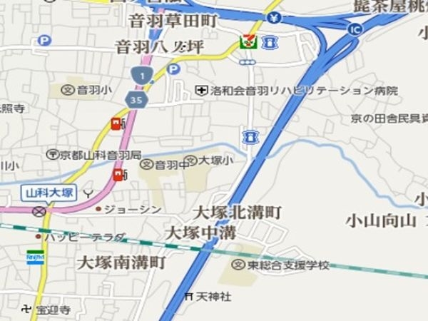 京都市山科区大塚野溝町の中古一戸建て
