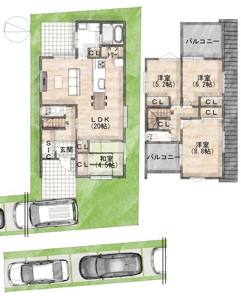 京都市西京区川島権田町　新築一戸建て　全１区画
