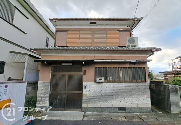 宇治市伊勢田町若林　建築条件無し土地