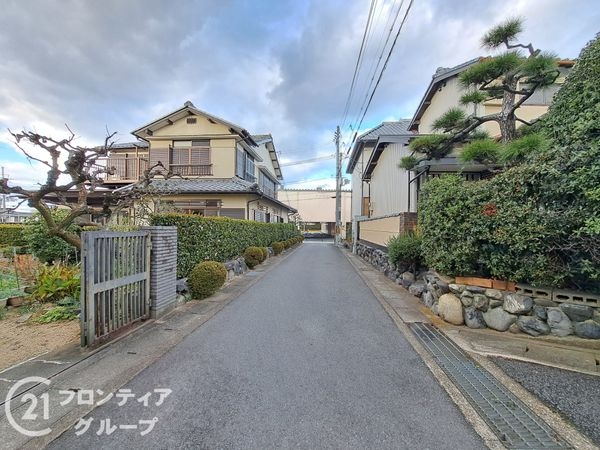 宇治市伊勢田町若林の土地