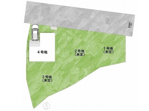 京田辺市大住大欠　条件付き土地　4号地