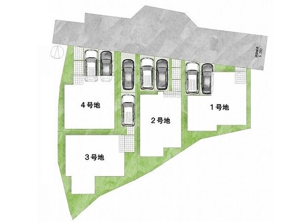 京田辺市大住大欠　条件付き土地　3号地