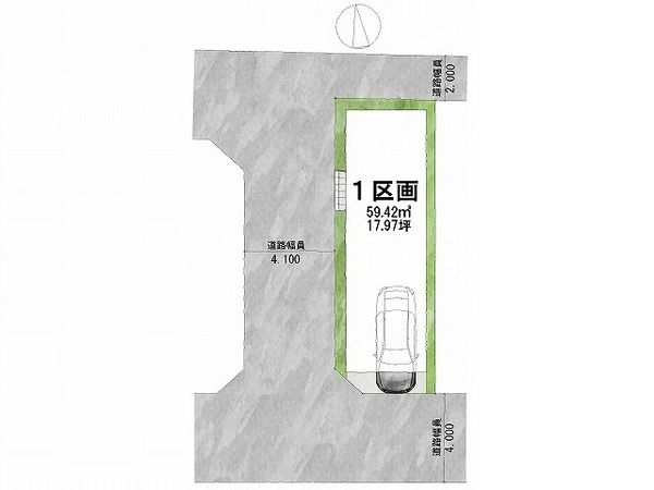 京都市伏見区景勝町　新築一戸建て　全１区画