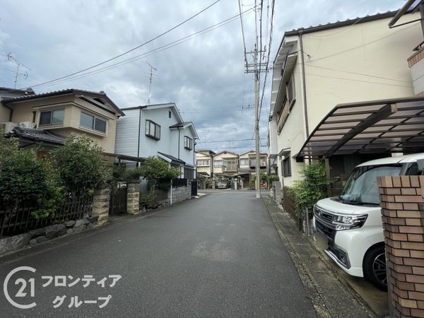 京都市伏見区向島上林町 新築一戸建て(前面道路含む現地写真)