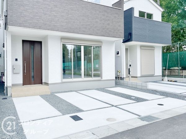 京田辺市河原神谷 新築一戸建て 1期 9号地(駐車場)