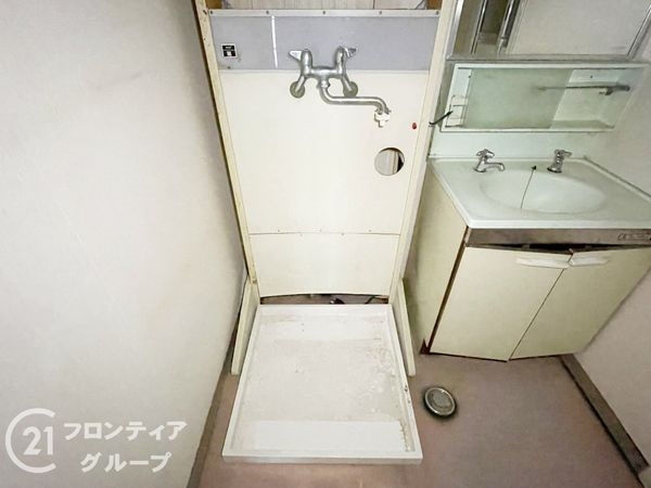 賀陽コーポラス 中古マンション(洗面台・洗面所)