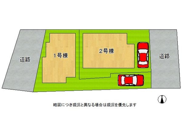 長岡京市滝ノ町２丁目　新築一戸建て　2号棟